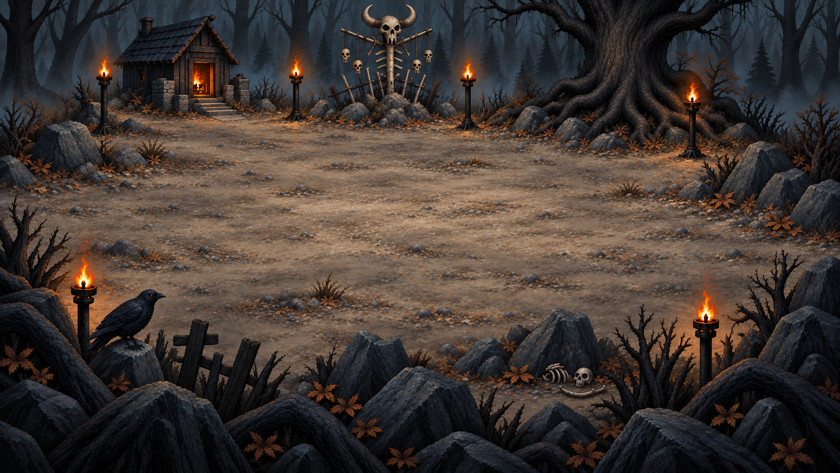 The higher-resolution forest battlefield